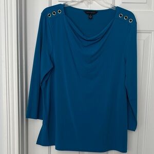 Investments Vibrant Blue Top